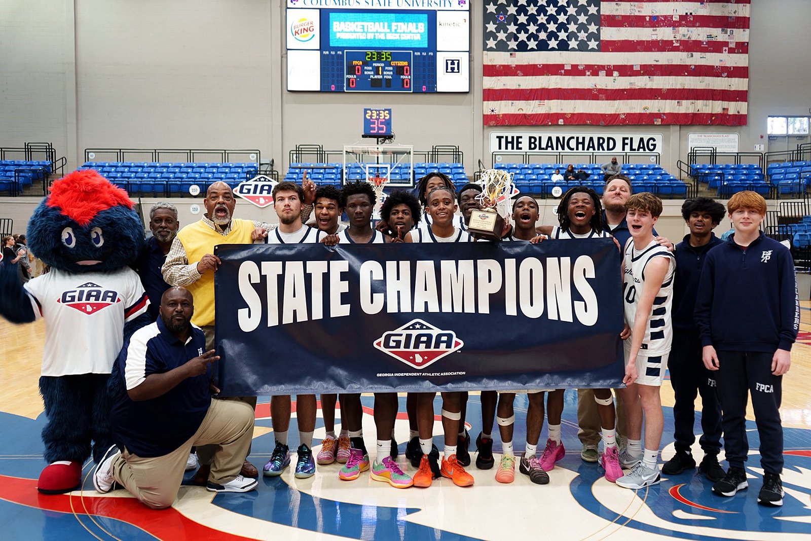 Highlanders romp past CCA to earn second straight GIAA state title