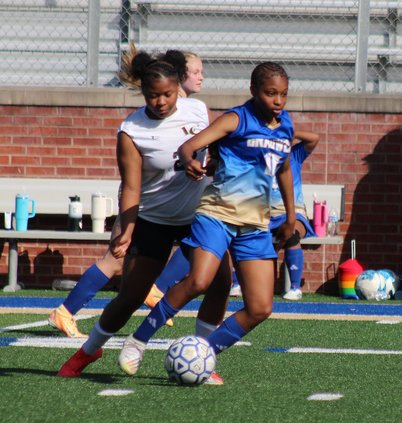 Bradwell-Liberty girls soccer 1