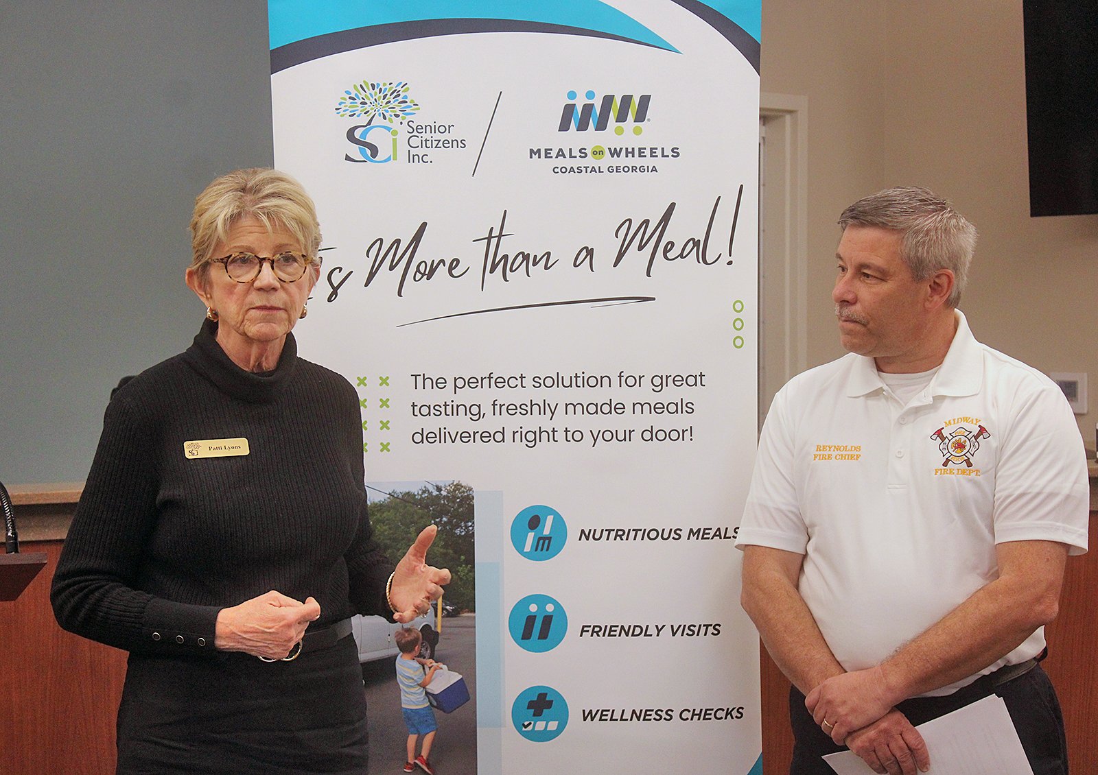 Patty Lyons of Senior Citizens Inc. discusses the importance of Meals on Wheels