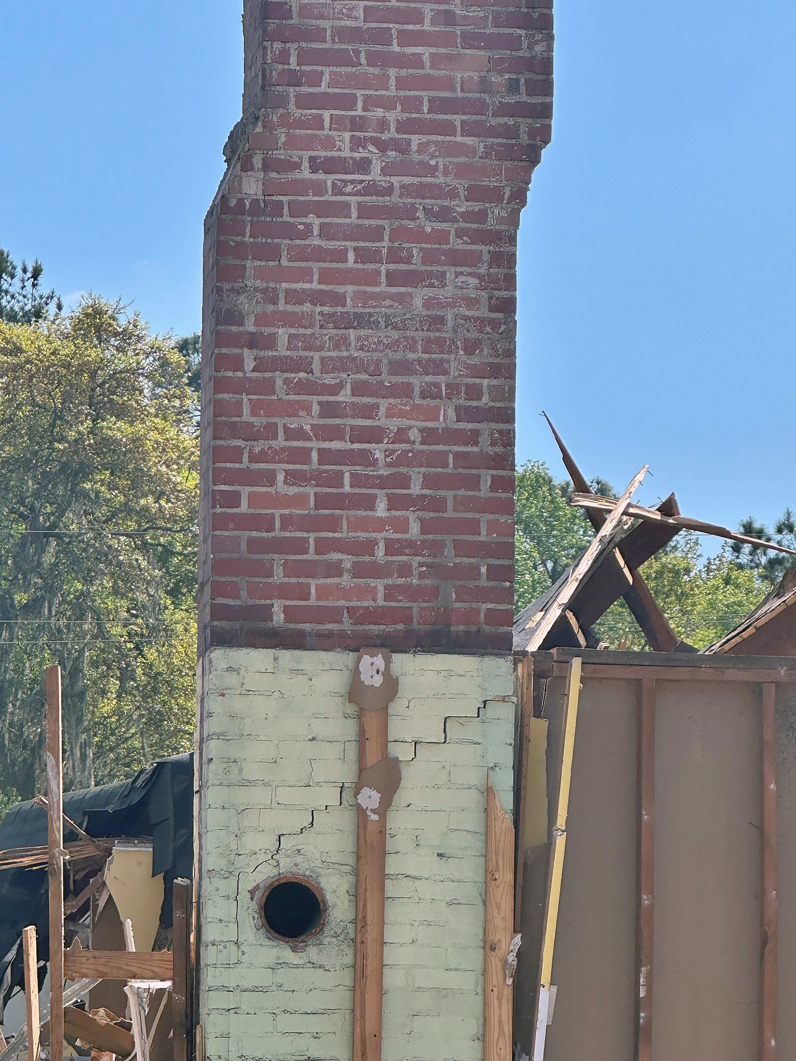 Hineshaw chimney