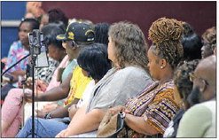 Commission, school board hopefuls answer questions, make their cases