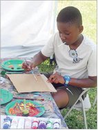 The sun shines on Earth Day