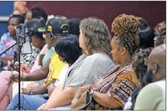 Commission, school board hopefuls answer questions, make their cases