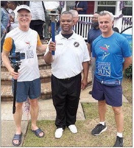 Peace Run makes a stop in Walthourville