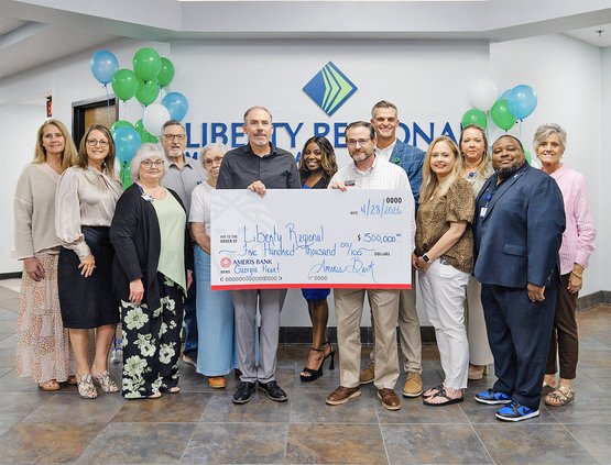 Ameris Bank gifts LRMC $500K through Georgia HEART Program