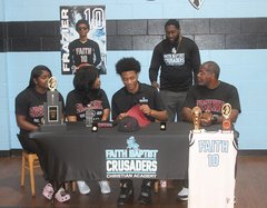 Grant Frazier signs
