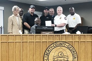 First responders recognized for wildfires aid