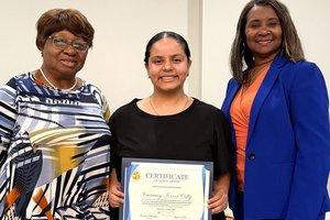 Ortiz earns SSUNAA chapter’s scholarship