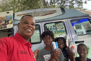 Cooling off in Walthourville