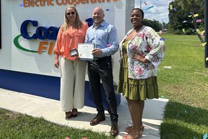 Chamber honors Coastal Electric Cooperative