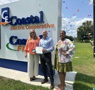 Chamber honors Coastal Electric Cooperative