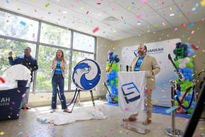 Savannah Tech introduces its mascot with plenty of fanfare