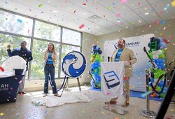 Savannah Tech introduces its mascot with plenty of fanfare