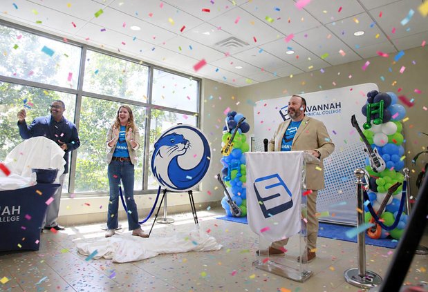 Savannah Tech introduces its mascot with plenty of fanfare