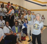 eachers get fired up at annual convocation