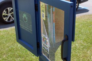Kiwanis Club opens 5th little library in Midway