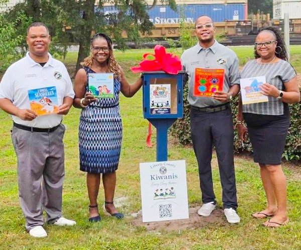 Walthourville partners with Kiwani Club for Every Story Matters Library