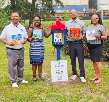 Walthourville partners with Kiwani Club for Every Story Matters Library