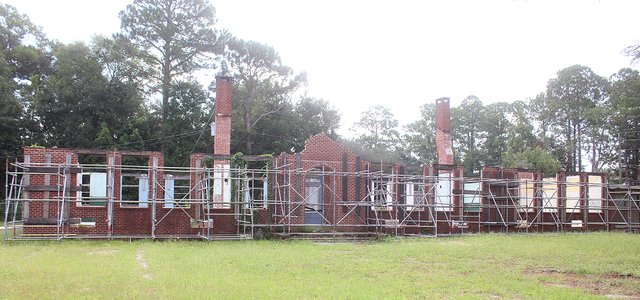 Walls coming down at Hineshaw School