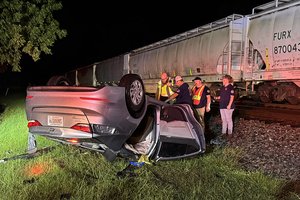 Ludowici train strike