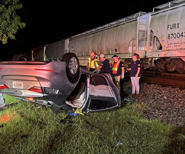 Ludowici train strike