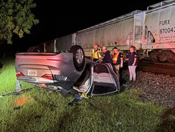 Ludowici train strike