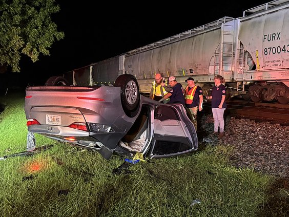 Ludowici train strike
