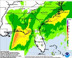 Isaias rainfall graphic
